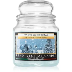 THD Vegetal White Sweet Xmas bougie parfumée 400 g