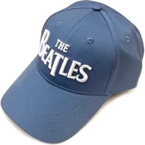 The Beatles Casquette Drop T Logo Denim Blue