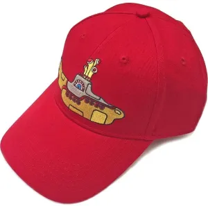 The Beatles Casquette Yellow Submarine Red