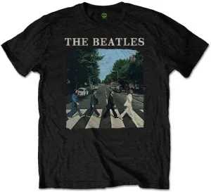 The Beatles T-shirt Abbey Road & Logo Black 5 - 6 ans