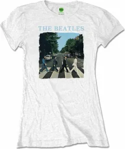 The Beatles T-shirt Abbey Road & Logo Femme White M