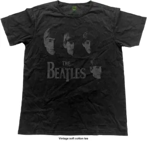 The Beatles T-shirt Faces Vintage Black 2XL