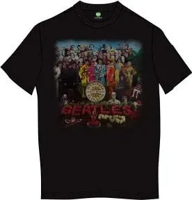 The Beatles T-shirt Sgt Pepper Black XL