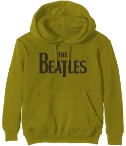 The Beatles Hoodie Drop T Logo Green XL
