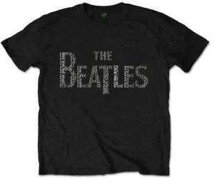 The Beatles T-shirt Drop T Logo Black M #551924