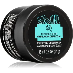 The Body Shop Himalayan Charcoal masque visage purifiant et éclat pour peaux grasses et à problèmes 15 ml