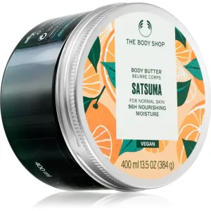 The Body Shop Body Butter Satsuma beurre corporel effet nourrissant 400 ml #689455