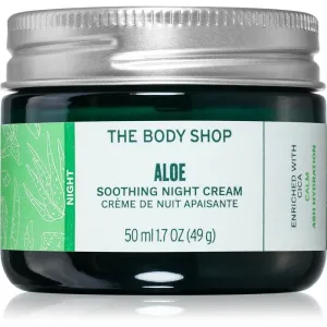 The Body Shop Aloe crème de nuit apaisante peaux sensibles 50 ml