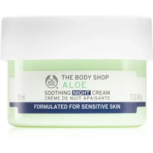 The Body Shop Aloe crème de nuit apaisante visage 50 ml