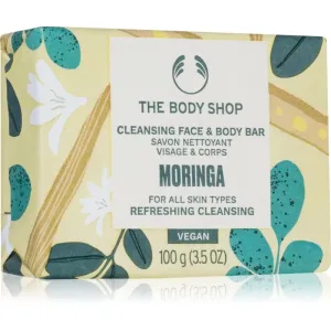 The Body Shop Moringa savon solide visage et corps 100 g
