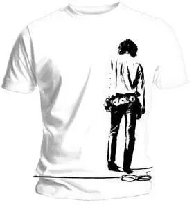 The Doors T-shirt Solitary L Blanc