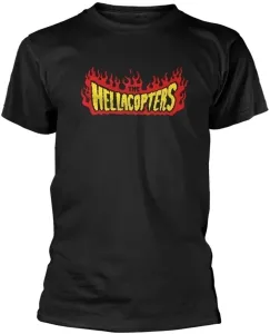The Hellacopters T-shirt Flames S Noir
