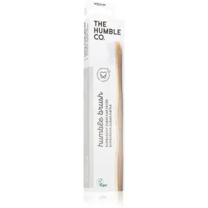 The Humble Co. Brush Adult brosse à dents en bambou medium 1 pcs