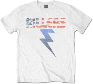 The Killers T-shirt Bolt White L