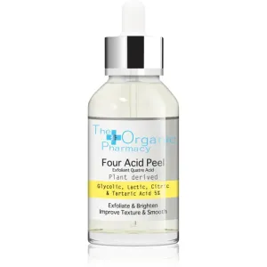 The Organic Pharmacy Four Acid Peel sérum peeling exfoliant pour une peau lumineuse 30 ml