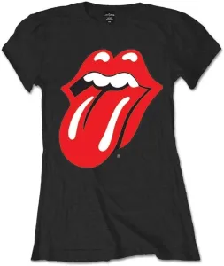 The Rolling Stones T-shirt Classic Tongue Femme Black L