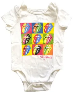 The Rolling Stones T-shirt The Rolling Stones Two-Tone Tongues White 1,5 ans