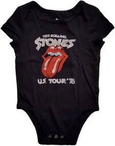 The Rolling Stones T-shirt The Rolling Stones US Tour '78 Black 1 Year #33495