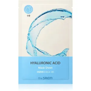 The Saem Bio Solution Hyaluronic Acid masque hydratant en tissu 20 g