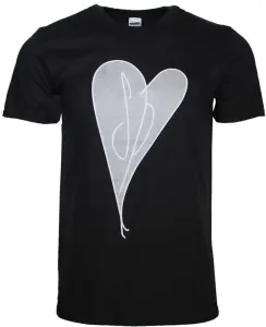 The Smashing Pumpkins T-shirt Initial Heart Black S
