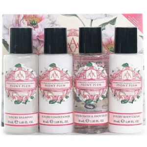 The Somerset Toiletry Co. Luxury Travel Collection kit voyage Peony Plum