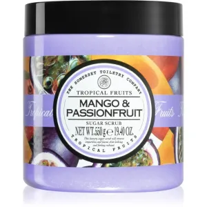 The Somerset Toiletry Co. Tropical Fruits Sugar Scrubs gommage au sucre corps Mango & Passionfruit 550 g