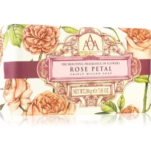 The Somerset Toiletry Co. Aromas Artesanales de Antigua Triple Milled Soap savon de luxe Rose Petal 200 g