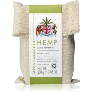 The Somerset Toiletry Co. Ministry of Soap Natural Hemp savon solide corps Lime & Peppermint 200 g