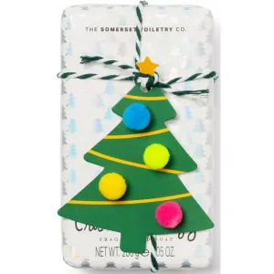 The Somerset Toiletry Co. Xmas Soap Xmas Tree savon solide Cranberry 200 g