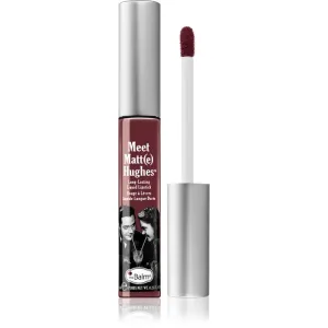 theBalm Meet Matt(e) Hughes Long Lasting Liquid Lipstick rouge à lèvres liquide longue tenue teinte Fierce 7.4 ml
