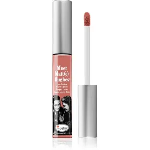 theBalm Meet Matt(e) Hughes Long Lasting Liquid Lipstick rouge à lèvres liquide longue tenue teinte Patient 7.4 ml