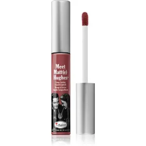 theBalm Meet Matt(e) Hughes Long Lasting Liquid Lipstick rouge à lèvres liquide longue tenue teinte Sincere 7.4 ml