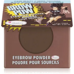 theBalm Browpow® poudre sourcils en format magnétique teinte Dark Brown 1,2 g