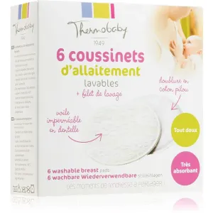 Thermobaby Breastfeeding coussinets d’allaitement en tissu 6 pcs