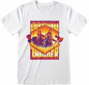 Thor Love and Thunder T-shirt Team Stance White 2XL