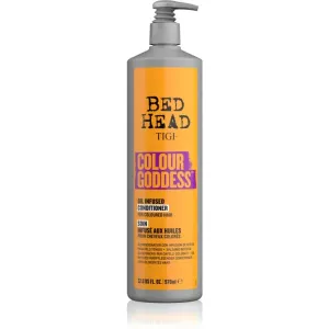 TIGI Bed Head Colour Goddess après-shampoing à l'huile pour cheveux colorés et méchés 970 ml