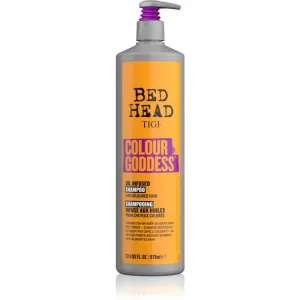 TIGI Bed Head Colour Goddess shampoing à l'huile pour cheveux colorés et méchés 970 ml