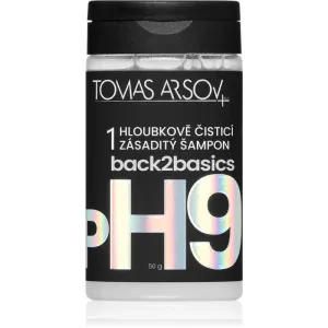 Tomas Arsov BACK2BASICS PH9 C.1 shampoing nettoyant en profondeur pour tous types de cheveux 50 g