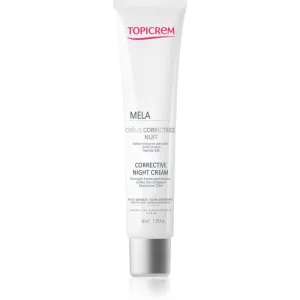 Topicrem MELA Corrective Night Cream crème de nuit correction anti-taches pigmentaires 40 ml #122875