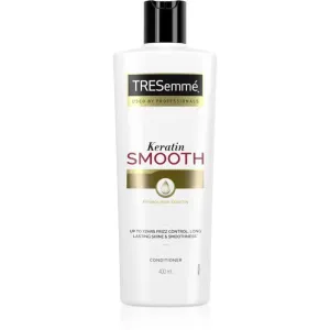 TRESemmé Keratin Smooth après-shampoing pour cheveux indisciplinés et frisottis 400 ml #119137