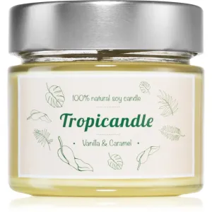 Tropicandle Vanilla & Caramel bougie parfumée 150 ml
