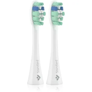 TrueLife SonicBrush Clean-Series Heads Standard têtes de remplacement pour brosse à dents TrueLife SonicBrush Clean30 White 2 pcs