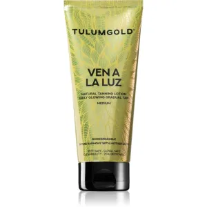 Tannymaxx Tulumgold Ven A La Luz Natural Tanning Lotion Medium crème bronzante solarium 200 ml