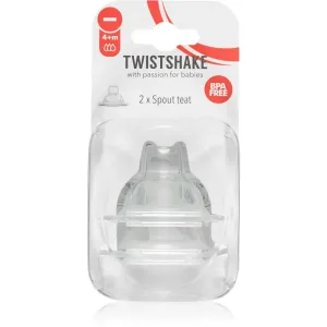 Twistshake Spout Teat tétine de biberon 4m+ 2 pcs