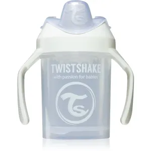 Twistshake Training Cup White tasse d’apprentissage 230 ml