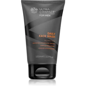 Ultra Compact For Men Daily Face Wash mousse lavante visage pour homme 150 ml