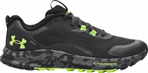 Under Armour Men's UA Charged Bandit Trail 2 Running Shoes Jet Gray/Black/Lime Surge 41 Chaussures de trail running