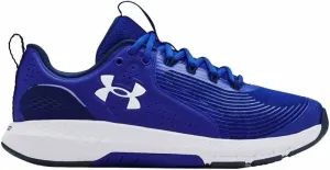 Under Armour Men's UA Charged Commit 3 Training Shoes Royal/White/White 10 Chaussures de fitness