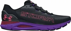 Under Armour Women's UA HOVR Sonic 6 Storm Running Shoes Black/Metro Purple/Black 37,5 Chaussures de course sur route