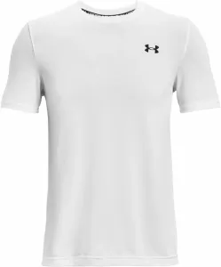 Under Armour UA Seamless T-Shirt White/Black S Chemise de course à manches courtes